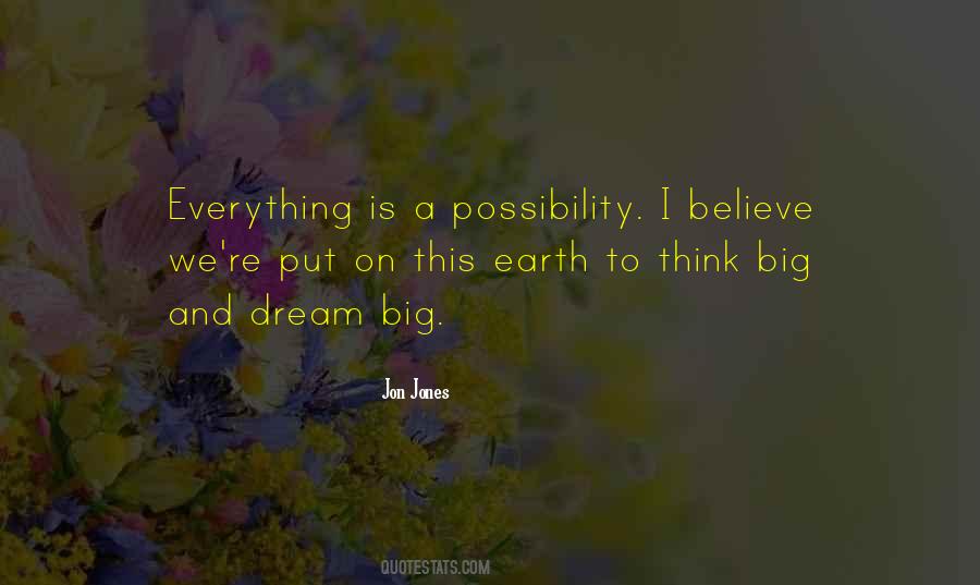 Quotes About Possibility Thinking #108636