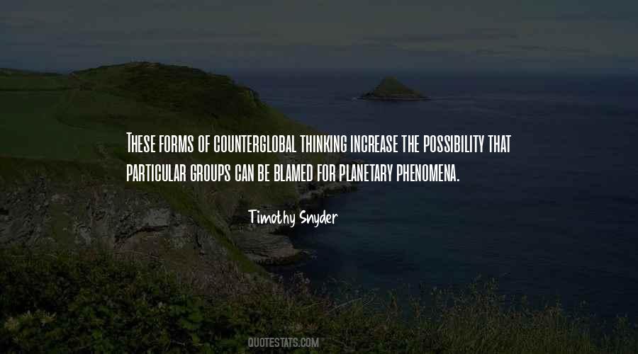 Quotes About Possibility Thinking #1583539