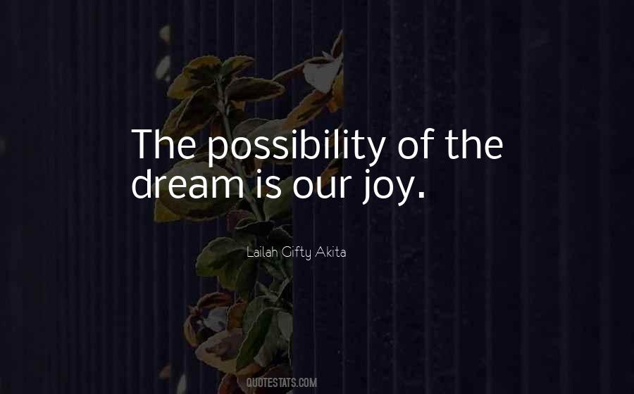 Quotes About Possibility Thinking #1685417
