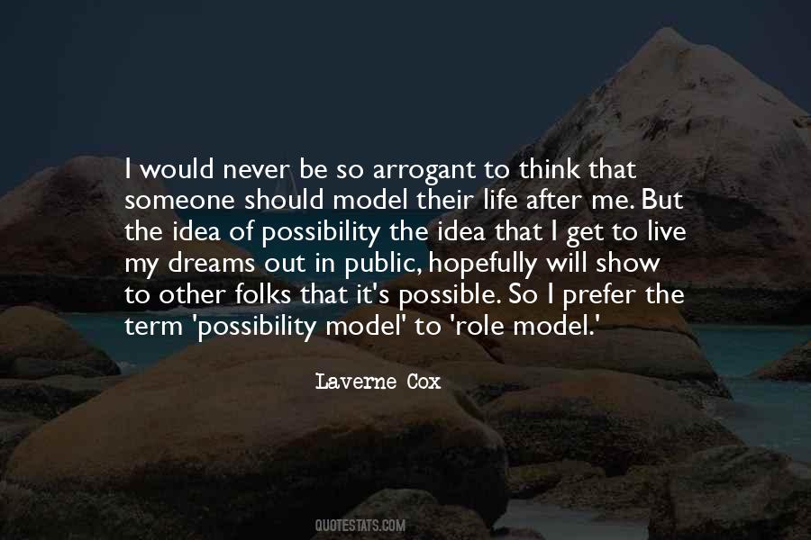 Quotes About Possibility Thinking #670755