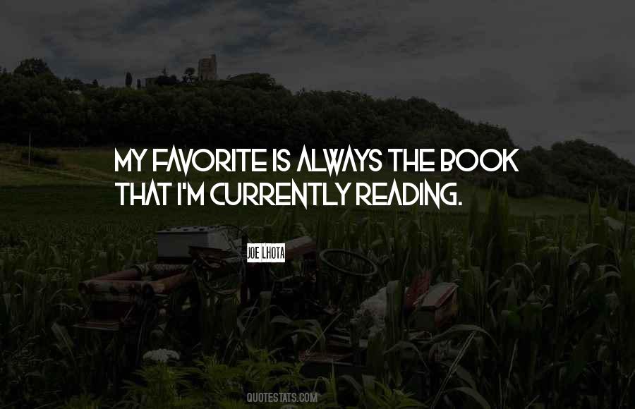Quotes About My Favorite Book #173202
