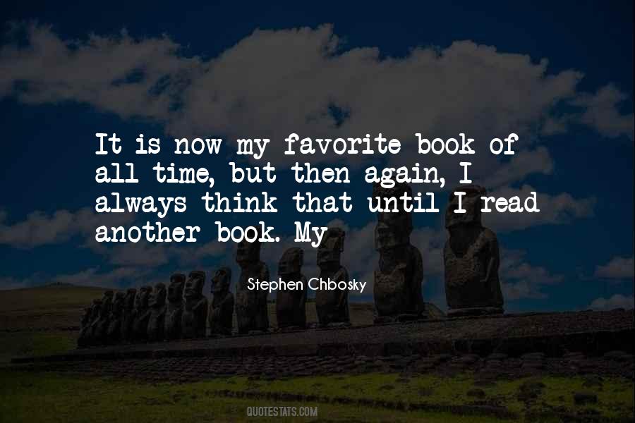 Quotes About My Favorite Book #638008