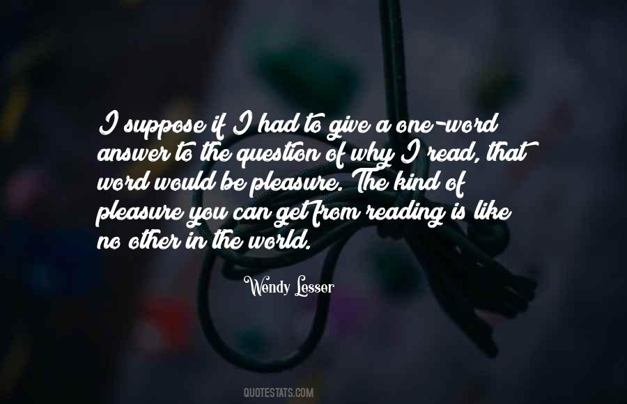 Quotes About Why I Read #1069109