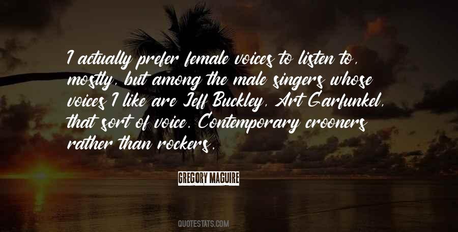 Quotes About Crooners #264375