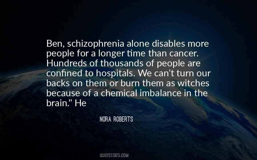 Quotes About Brain Cancer #47653