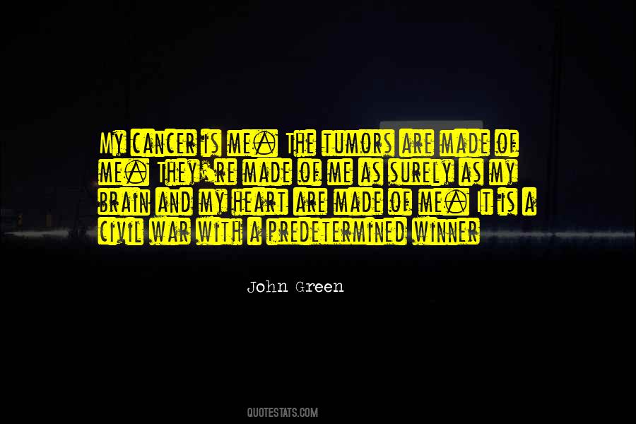 Quotes About Brain Cancer #798760