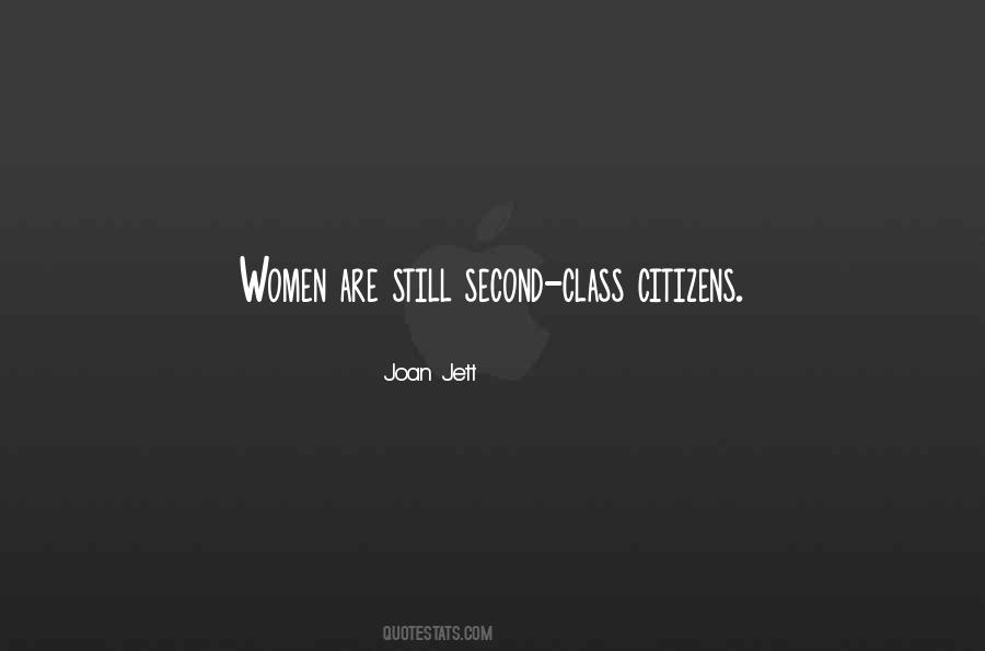 Quotes About Second Class Citizens #1105145