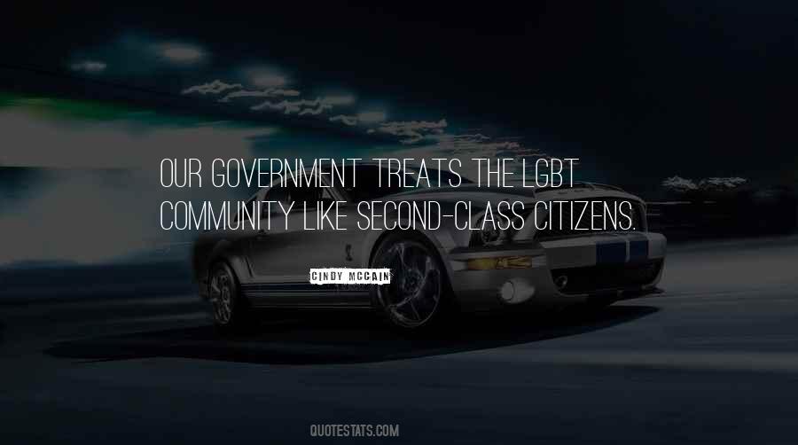 Quotes About Second Class Citizens #457513