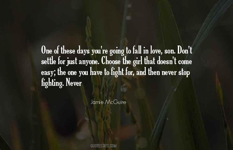 Quotes About Fighting For Love #1141130