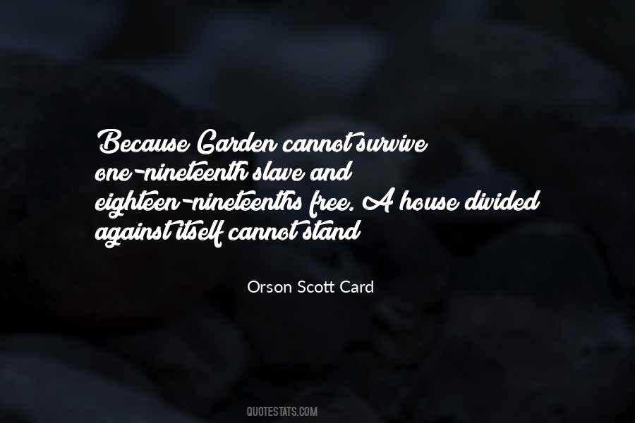 Quotes About House Divided #1561213