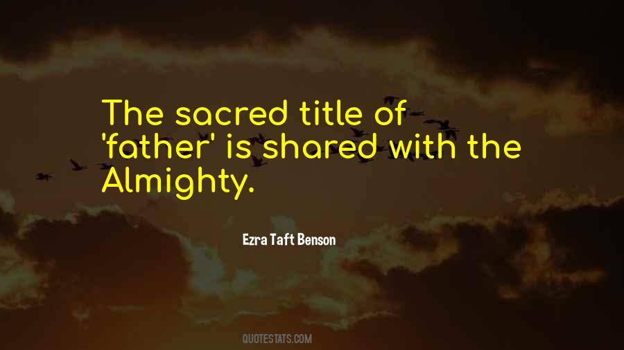 Quotes About Sacred #1778767