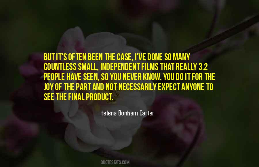 Bonham Carter Quotes #385540