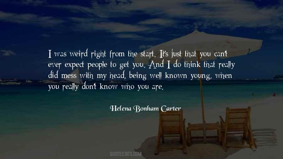 Bonham Carter Quotes #721083