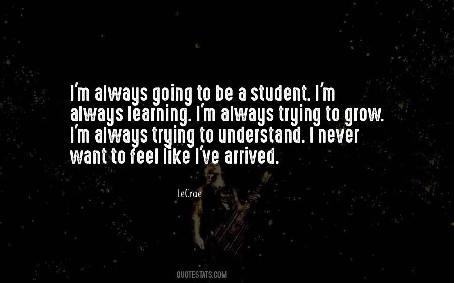 Quotes About Students Learning #256059