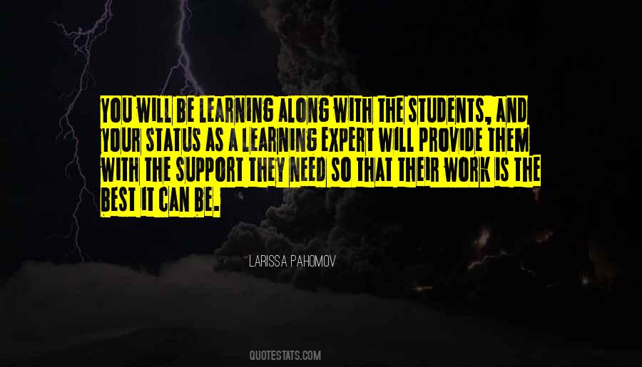 Quotes About Students Learning #711658