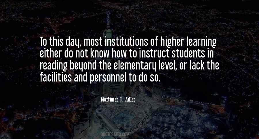 Quotes About Students Learning #830909