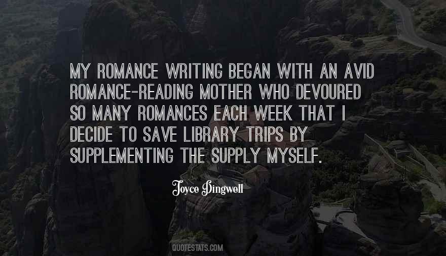 Romance Week Quotes #1441983