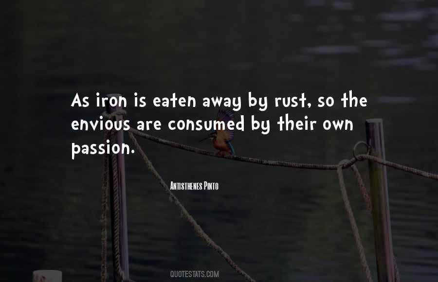 Iron Rust Quotes #1731425