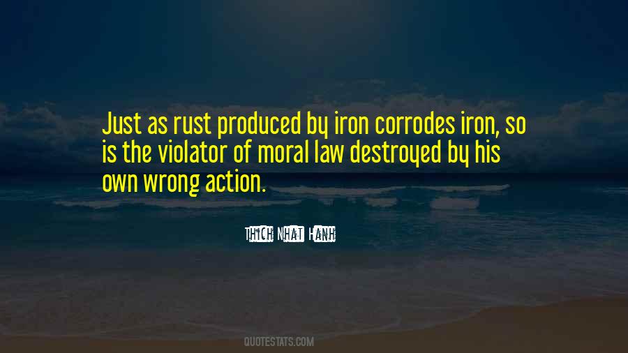 Iron Rust Quotes #401900