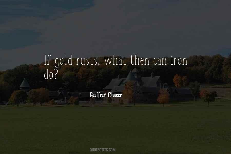 Iron Rust Quotes #989889