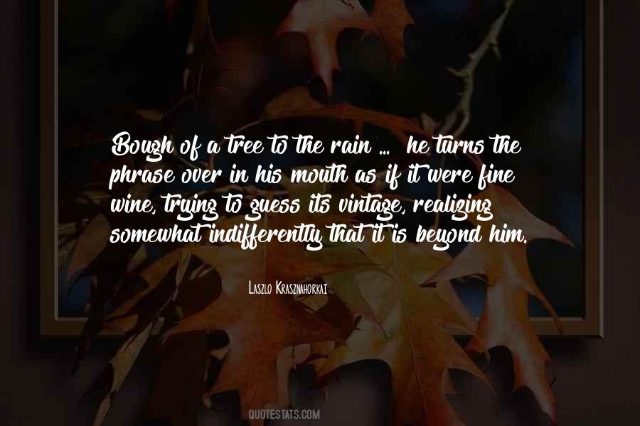 Quotes About Rain And Wine #1646501