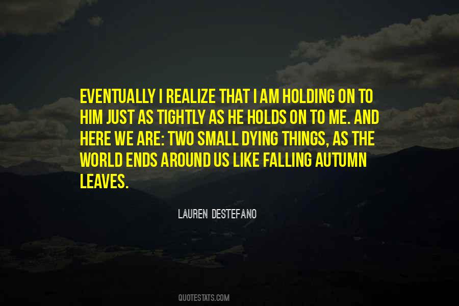 Quotes About Leaves Falling #1245993