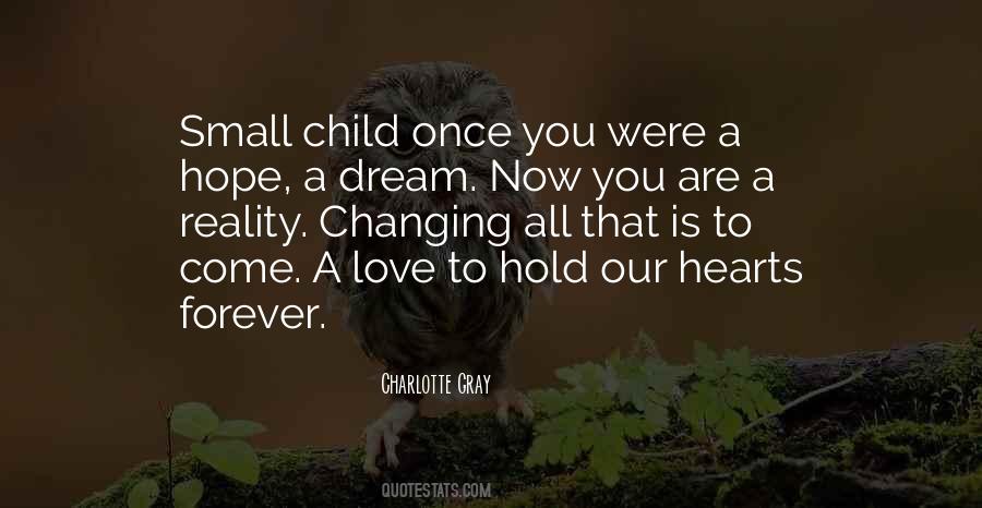 Quotes About Child's Dream #66220