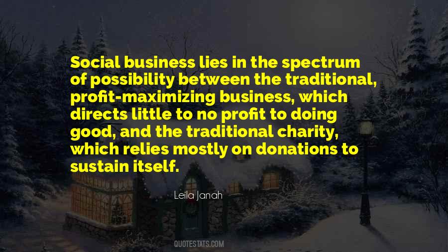 Business Non Profit Quotes #374505