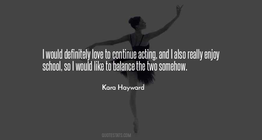 Quotes About Balance And Love #1166256