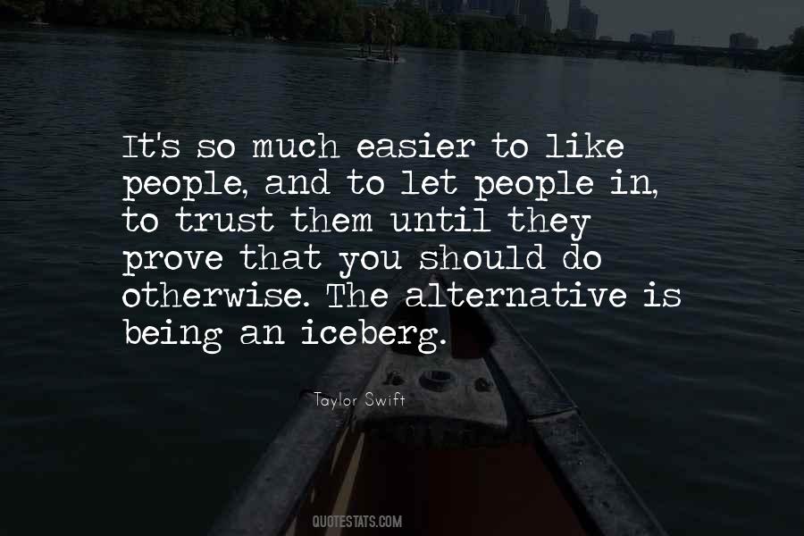 Let People In Quotes #364237