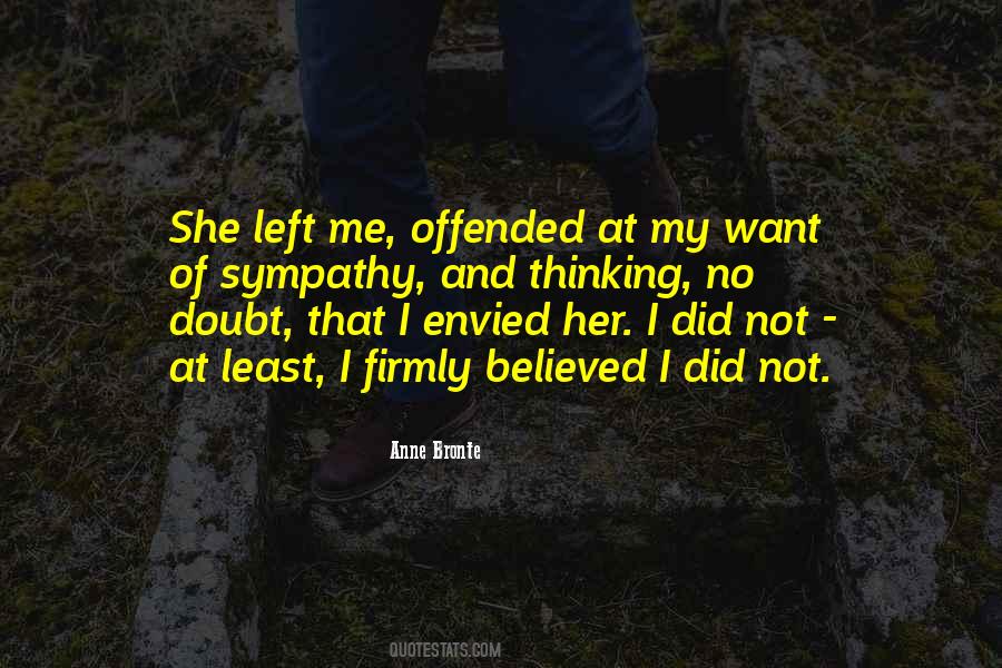 Quotes About She Left Me #1005277