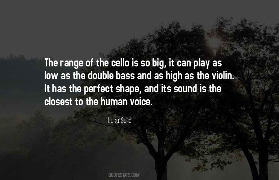 Quotes About The Cello #1314212