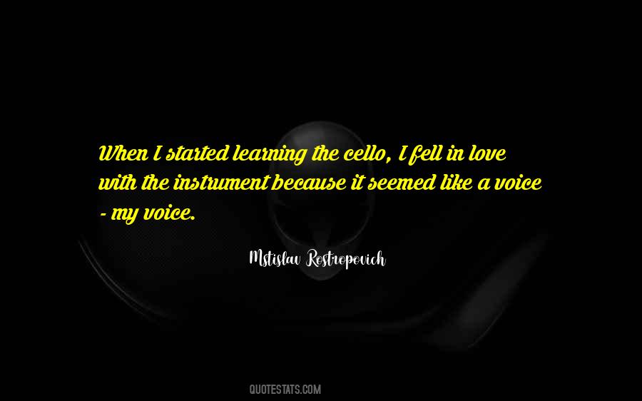 Quotes About The Cello #1715635