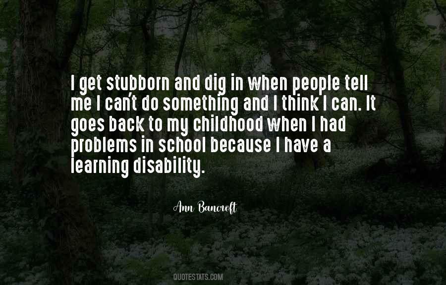 Quotes About Disability #1265785