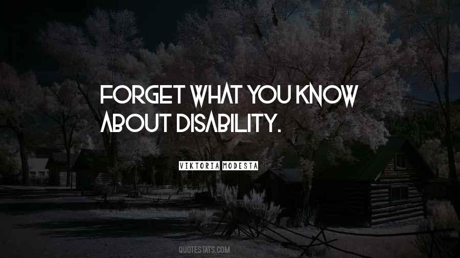 Quotes About Disability #1610673