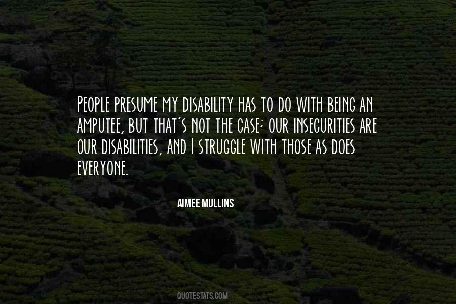 Quotes About Disability #1666239