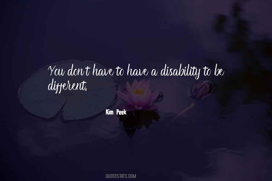 Quotes About Disability #1785017