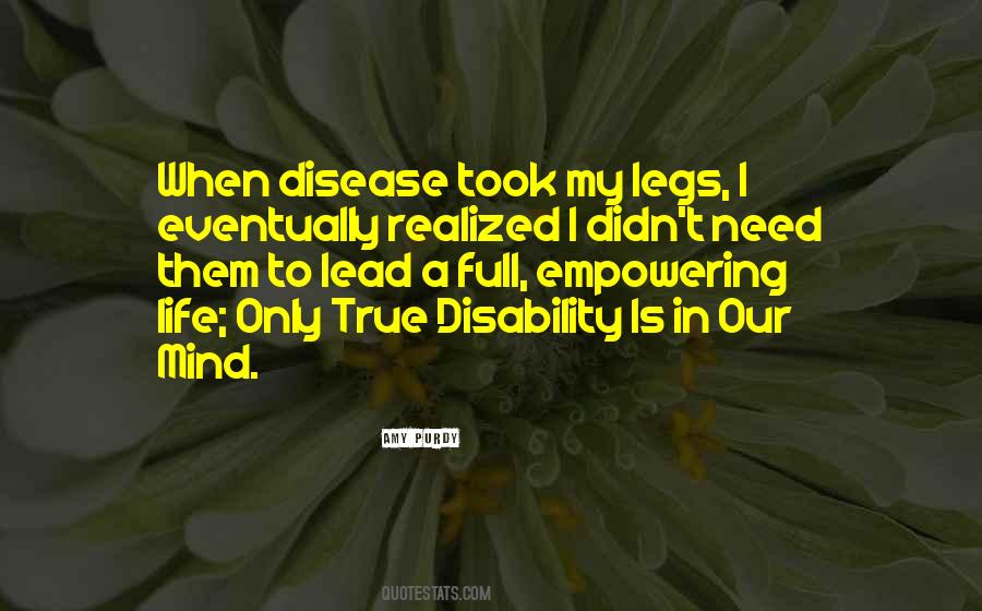 Quotes About Disability #1834912