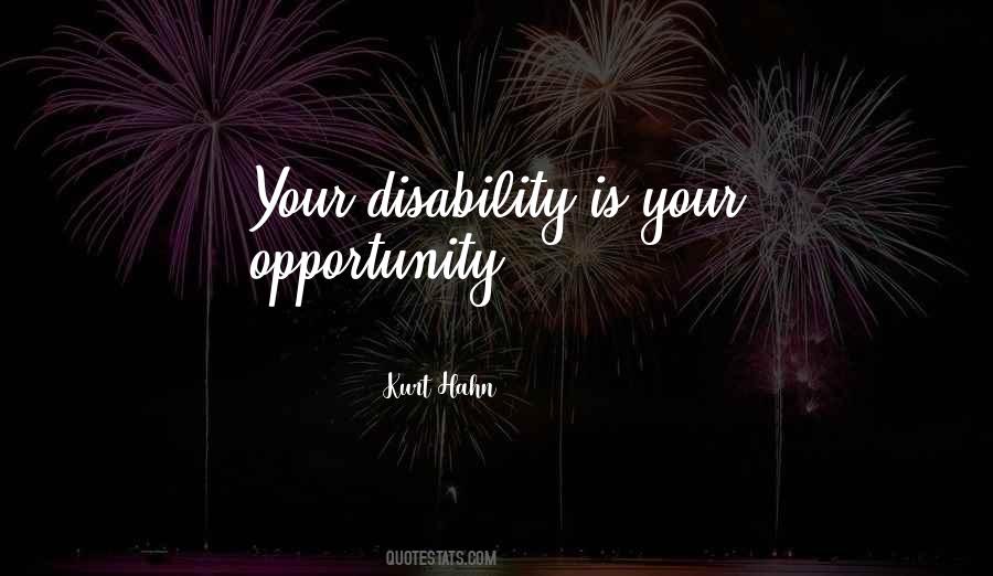 Quotes About Disability #1841055