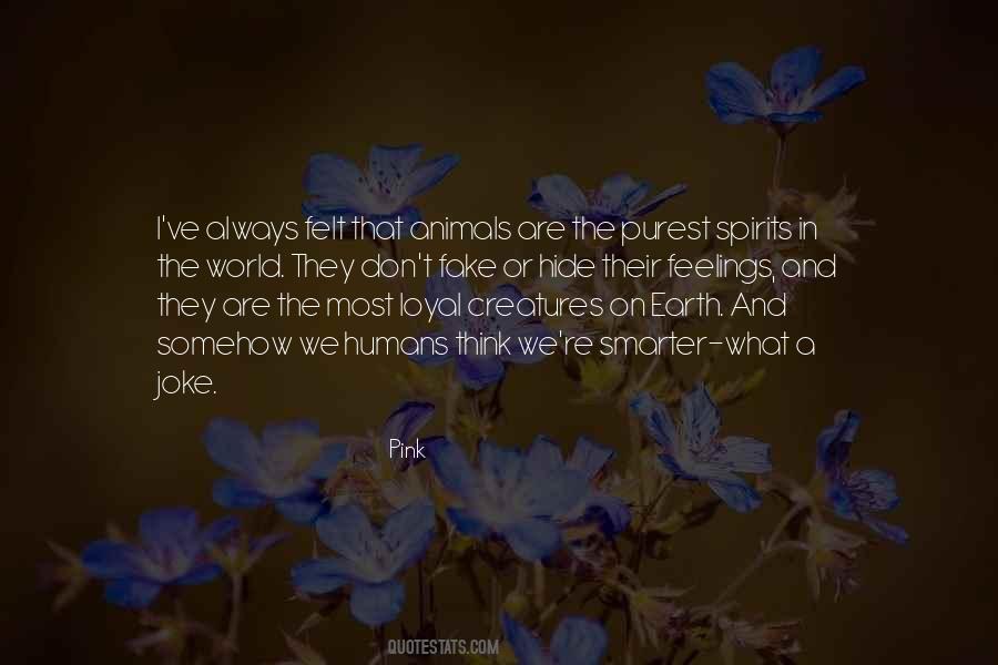 Quotes About Animals And Humans #510140