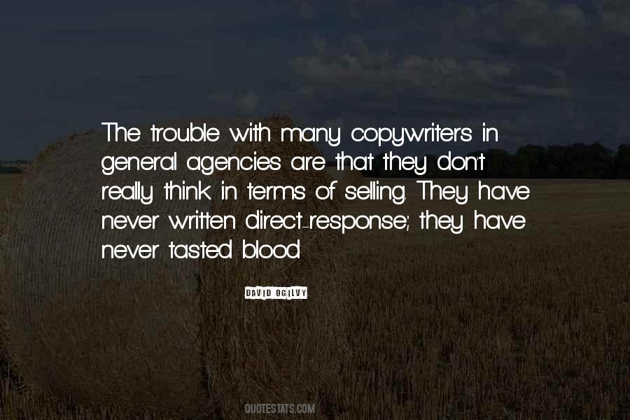 Written In Blood Quotes #1760367