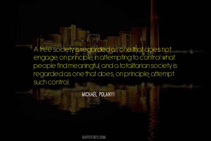 Totalitarian Society Quotes #1198249