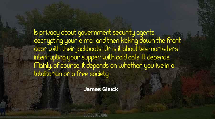 Totalitarian Society Quotes #718537