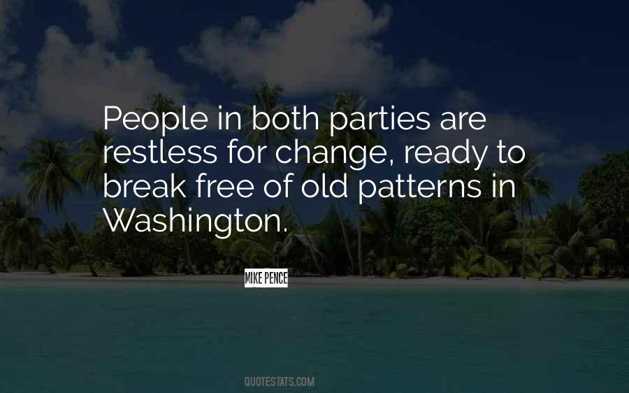 Quotes About Old Patterns #1493957