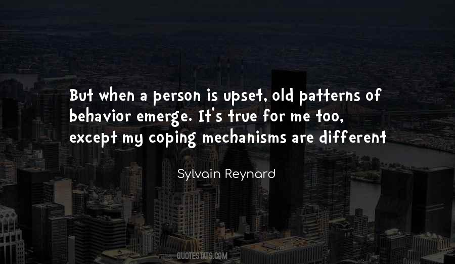 Quotes About Old Patterns #627559