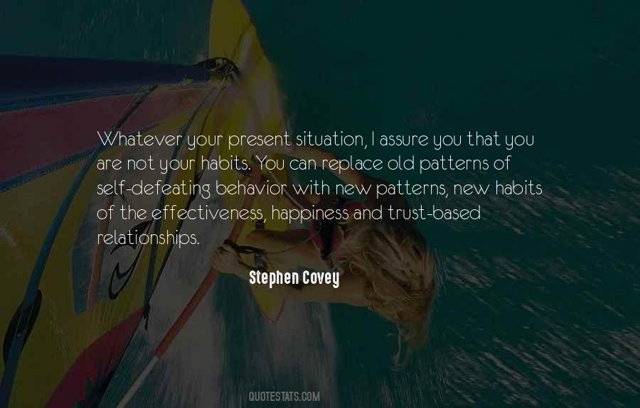 Quotes About Old Patterns #810419