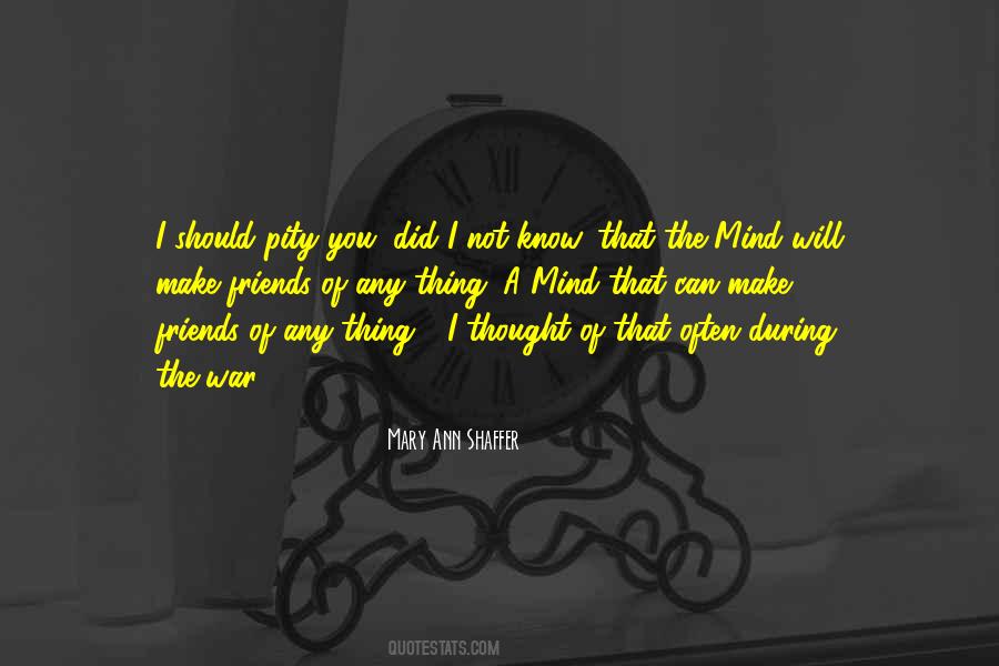 Quotes About The Pity Of War #1569674