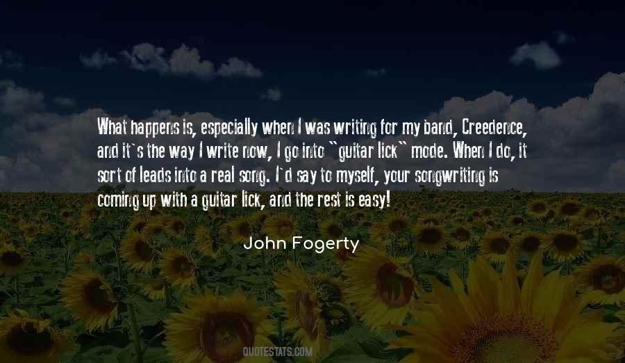 Fogerty Quotes #762463