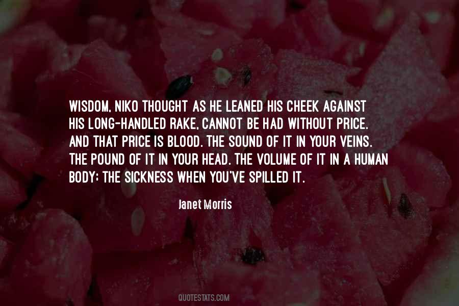 Blood Spilled Quotes #1020127