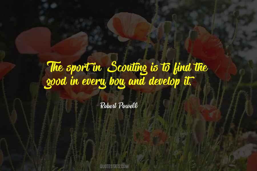 Quotes About Scouting #1375489